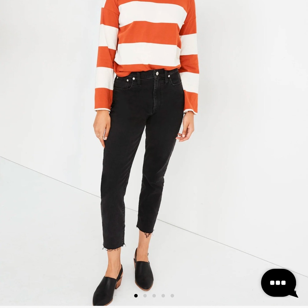 Madewell The Petite High-Rise Slim Boyjean in Lunar Wash Size 24P